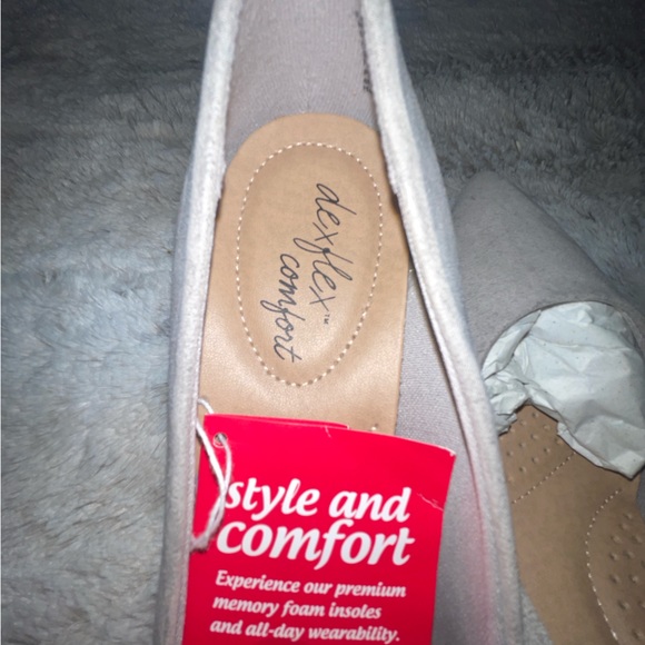 Dex Flex Comfort suede pointy heels - Picture 3 of 6